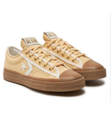 NEW Converse Star Player 76 Tonal Low Top Canvas Sneakers A09822C - Orange - 12