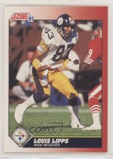 1991 Score Louis Lipps #183 0ng2