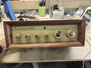  HEATHKIT WA-P2  PREAMPLIFIER With Custom Wood Cabinet 