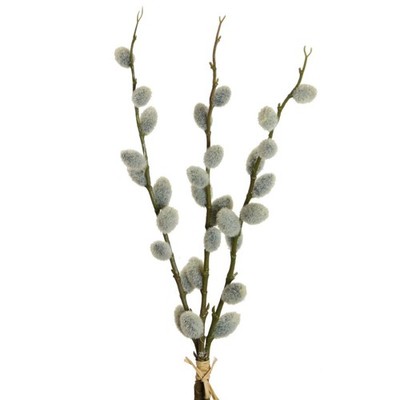 Künstlicher WEIDENKÄTZCHEN BUND ca 47cm. Künstliche Palmkätzchen Zweige, Äste.