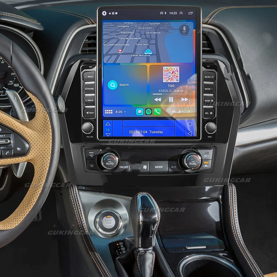 9.7'' CarPlay FOR NISSAN MAXIMA 2016-2023 Car Stereo Radio Android13 GPS WiFi Foto 2 de 4