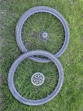 27.5 Wheels Set Mountain Bike Disk Brakes Hubs Seling As Spares