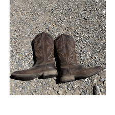 Ariat Men's Brown Leather Western Cowboy Boots US 10.5D MPN 10033908