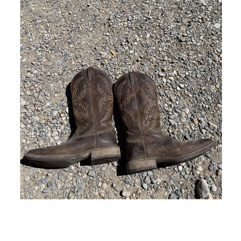 Ariat Men's Brown Leather Western Cowboy Boots US 10.5D MPN 10033908