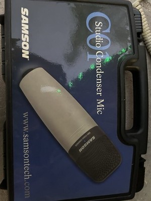 Samson CO1 Studio Condenser Microphone w/Case