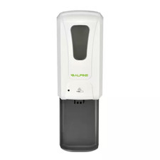 40 Oz. Wall Mount Automatic Foam Soap and Hand Sanitizer Dispenser in White with