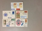 Five '50 Israel registered fdc