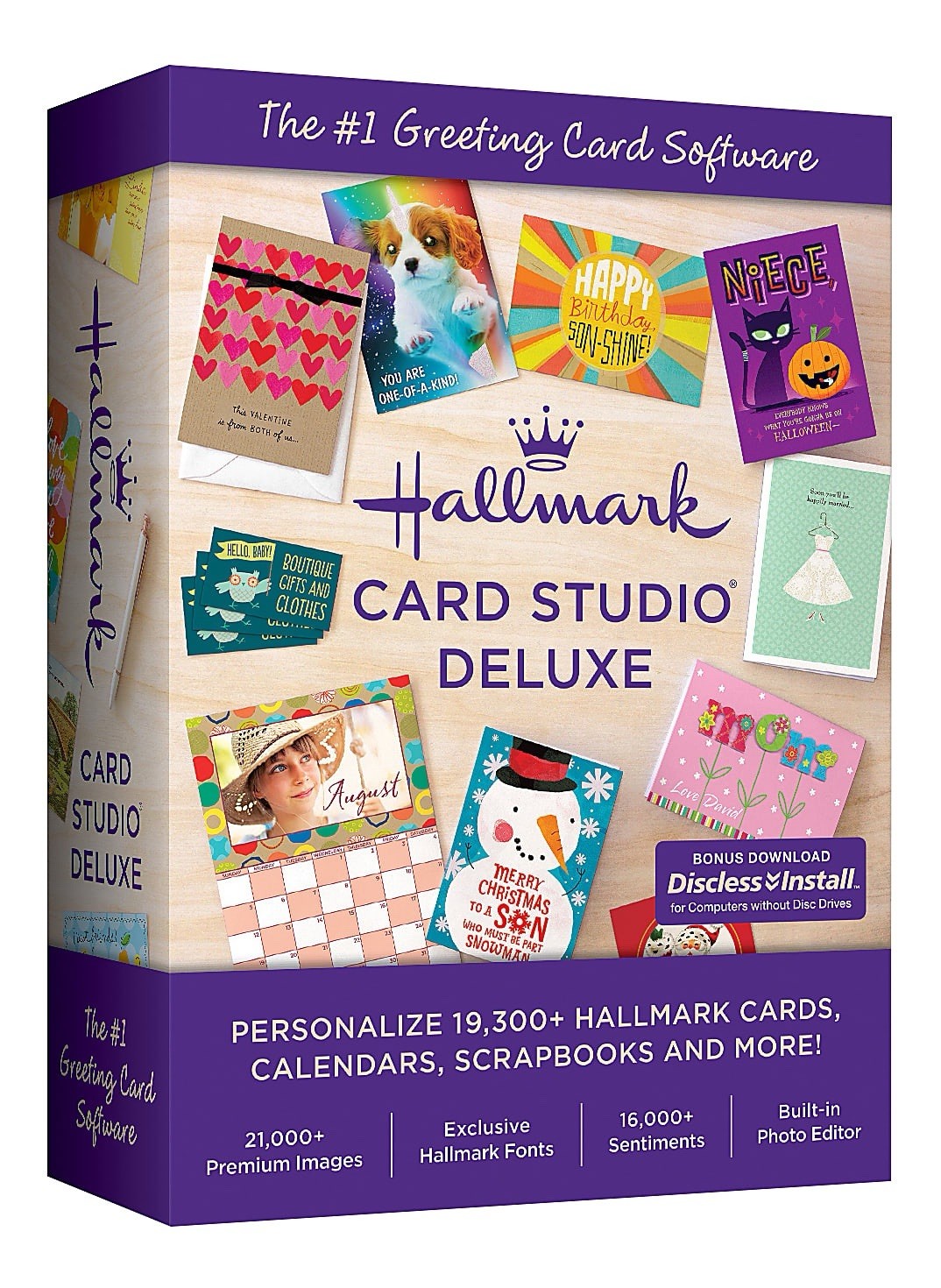 Hallmark Card Studio Software Create Custom Cards Calendars Scrapbooks More