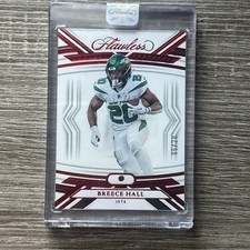 2023 Panini Flawless Breece Hall Ruby Gem /20 New York Jets RB (In Seal)