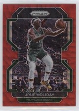 2021-22 Panini Prizm Ruby Wave Prizm Jrue Holiday #8 13rw