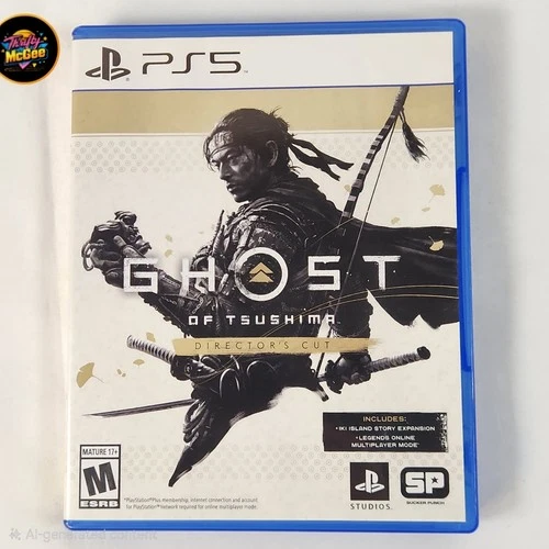 Ghost of Tsushima Director's Cut, PS5, No manual, not tested
