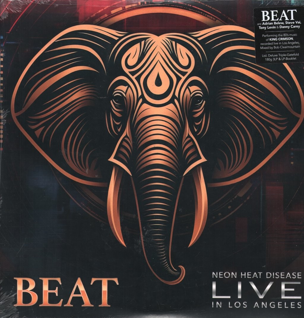 Beat Live triple LP vinyl Europe Inside Out Music 2025 180g 3LP set with booklet
