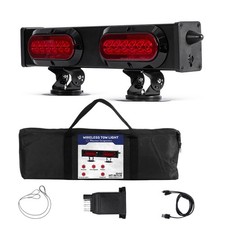 Wireless Pivot Tow Light Bar 20 - Rechargeable Ultra Bright Led 4 Pin Flat Wireless Pivot Tow Light Bar 20 - Rechargeable Ultra Bright Led 4 Pin Flat