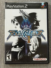 Soul Caliber 2 II- PS2 PlayStation 2 - Black Label - Tested