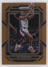 2023 Panini Prizm WNBA Orange Prizm 3/99 Nia Clouden #18 7m3
