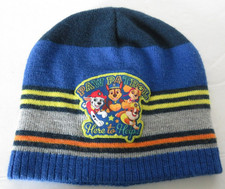 Nickelodeon Paw Patrol Beanie Cap Sock Hat OSFM Cartoon Blue "Here to Help" Dogs