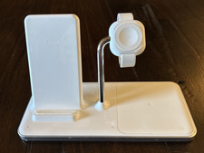 Ubio Labs 3-in-1 Wireless Charging Stand Iphone with Magnetic Apple Watch Module