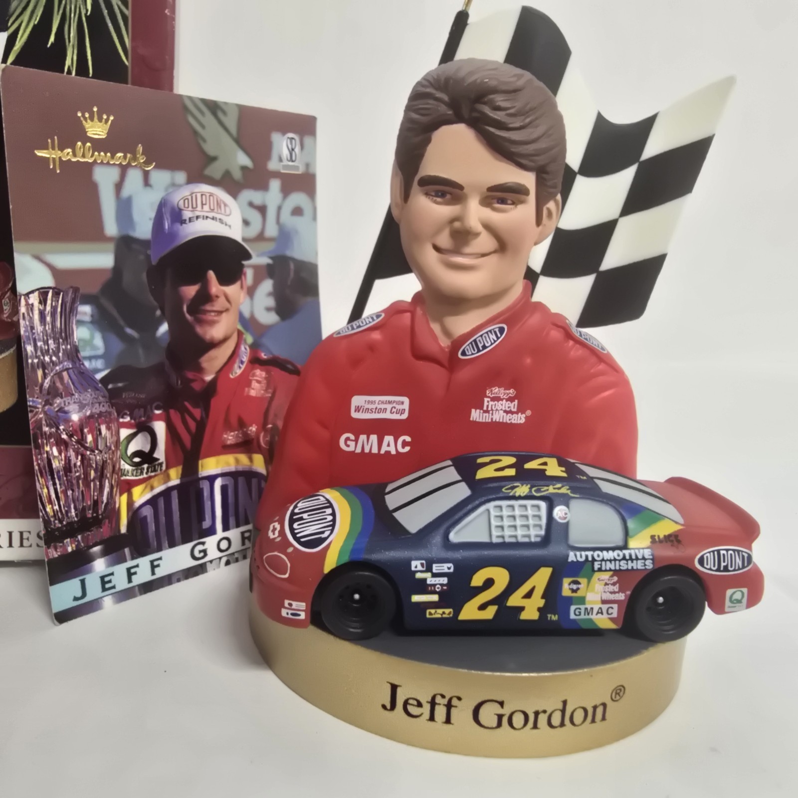 Jeff Gordon Hallmark Vintage Christmas Keepsake Ornament 1997 Nascar