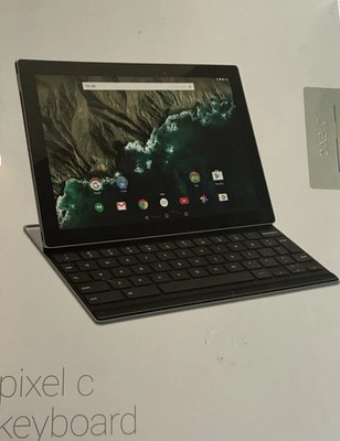 Google Pixel C Keyboard Folio Case Magnetic Black Aluminum 10.2'' GA3C00076-A14