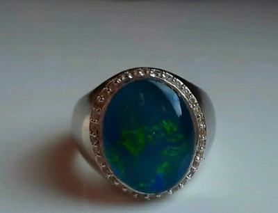Entourage Opal Triplette Silberring°.