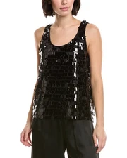 Vince Camuto V-Neck Boxy Tank Women's