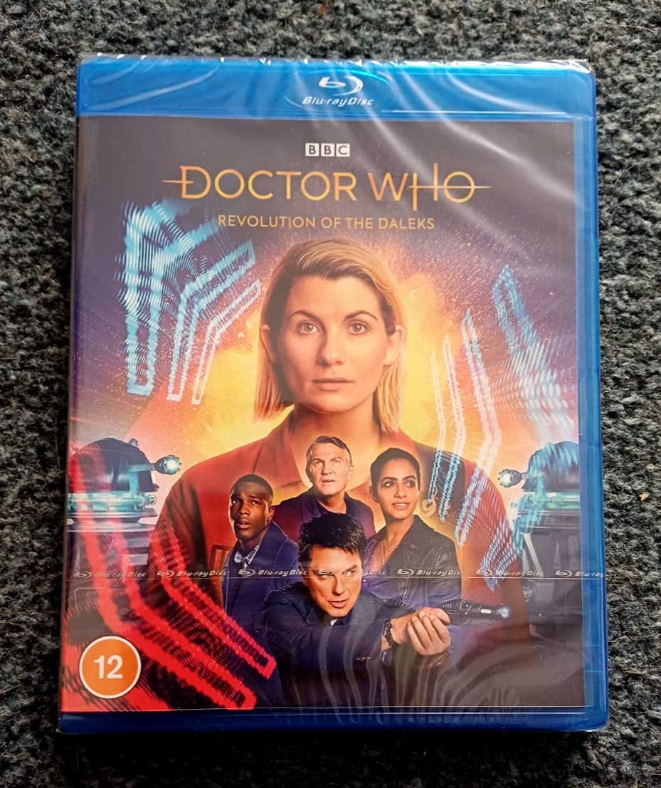 DOCTOR WHO REVOLUTION OF THE DALEKS BLU RAY Jodie Whittaker NEW & SEALED