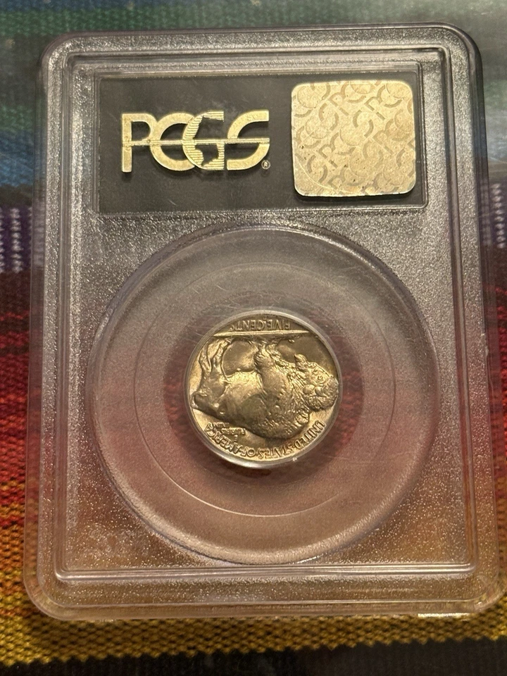 1937-D Buffalo Nickel graduación profesional MS64 brillante brillo gema huelga Denver como nuevo Foto 4 de 4