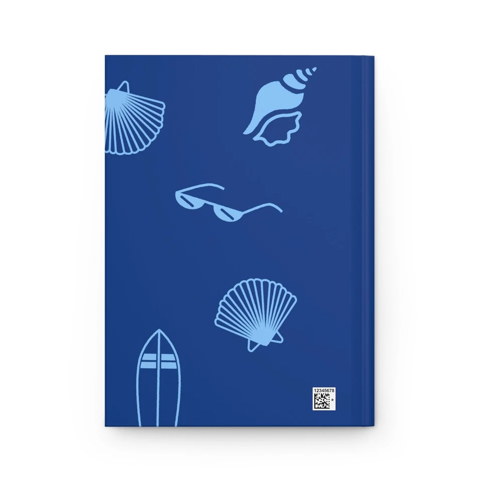 Diario de tapa dura de verano Beach Vacay mate 150 páginas forradas 5,75"x8 nuevo Foto 3 de 4