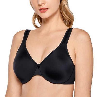 Delimira Damen Minimizer BH Übergröße Bügel Vollschale ungepolstert nahtlos