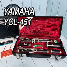 YAMAHA Clarinet YCL-451 YCL451 Black Wood Musical Instrument with Case Tested JP