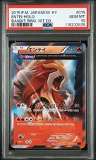 エンテイ R XY7 バンデットリング 015/081PSA10 Entei 015/081 Xy7: Bandit Ring Holo (Japanese) for sale online | eBay