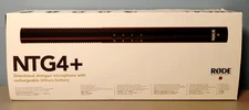 Rode NTG4+ Shotgun Microphone w/ Built-in Battery up to 150 hours usage -Sealed