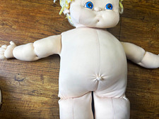 Signed Rag & Cloth Girl Doll Soft Body Blonde...