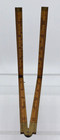 VINTAGE STANLEY NO. 62 SWEETHEART FULL BOUND BOXWOOD & BRASS 2FT FOLDING RULE — photo 10