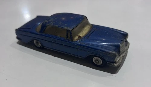 Vintage Corgi Toys No. #253 Mercedes-Benz 220 SE Coupe - Blue
