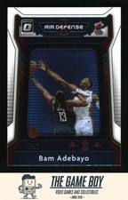 2020-21 Donruss Optic Air Defense #2 Bam Adebayo Miami Heat