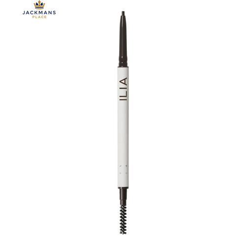 ILIA - In Full Micro-Tip Brow Pencil | Non-Toxic, 0.09 ml (Pack of 1), Black