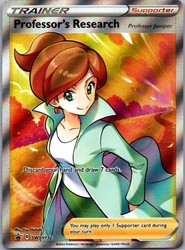 Professor's Research (Juniper) Full Art SWSH152 Promo