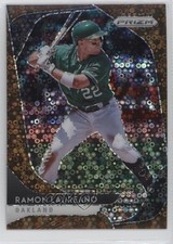 2020 Panini Prizm Quick Pitch Bronze Donut Circle 24/25 Ramon Laureano #15 j6a