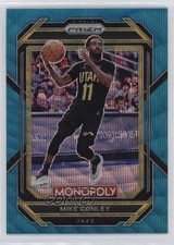 2022-23 Panini Prizm Monopoly Teal Wave Prizm Mike Conley #87 0jq7