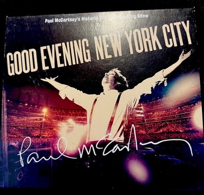 Good Evening New York City Paul McCartney 2009 CD x3 booklet in VVGC