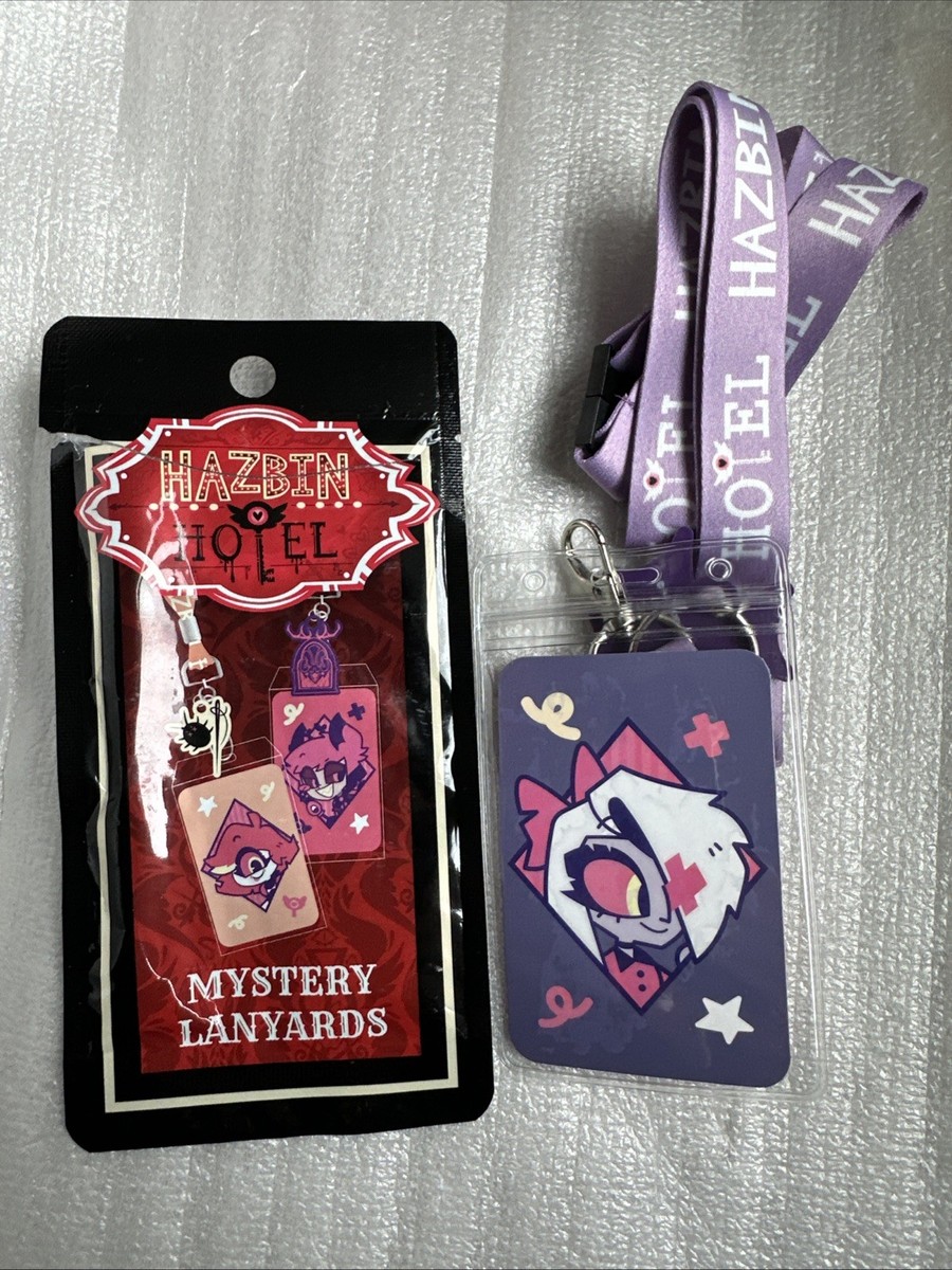 Hot Topic Hazbin Hotel Character Blind Bag Mystery Lanyard Vaggie