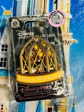 2025 Disney Parks Artist Series Jes Willis Aladdin Jasmine Window Pin LE 4500