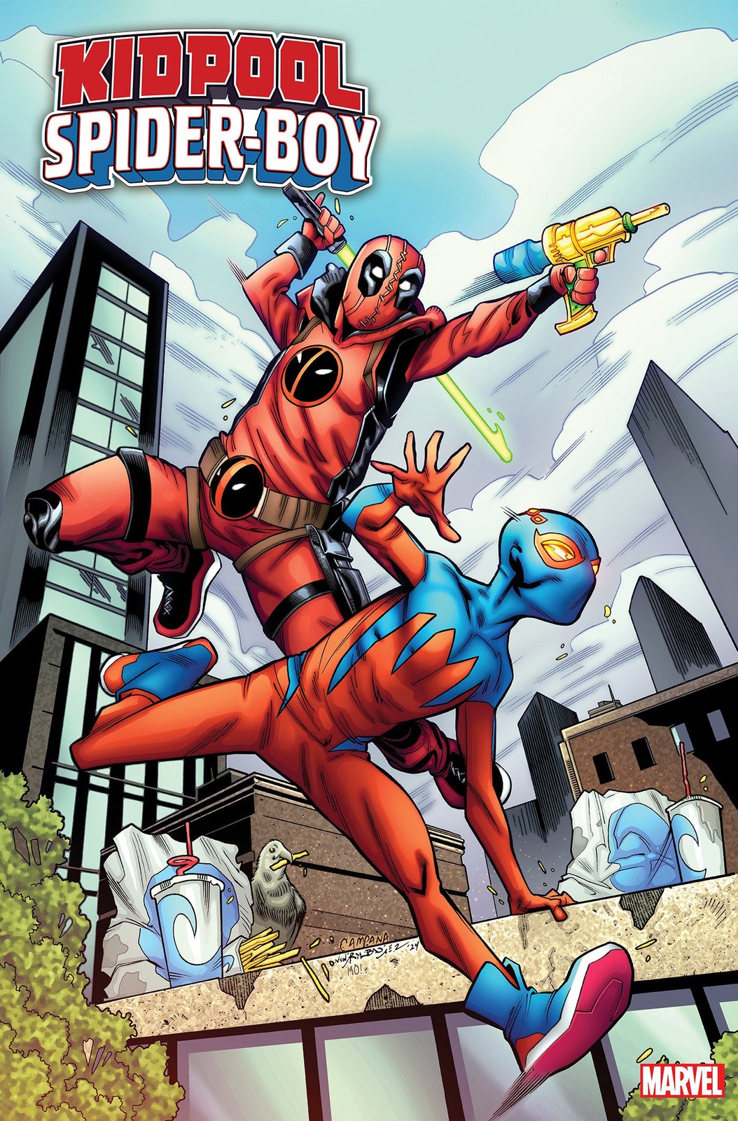 Kidpool & Spider-Boy #1 Chris Campana Variant Marvel Comics Chris Campana 2025