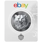 Scottsdale Mint 1oz Silver STACKER® Grizzly Bear CertiLock (eBay Exclusive)#A123