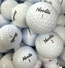 50 Near Mint AAAA Noodle Used Golf Balls...Asst. Models