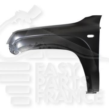 Aile gauche avant pour rénovation carrosserie Volkswagen Amarok avec feu 10/16
