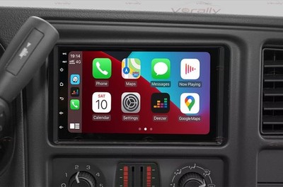 For 2003-2006 Chevrolet Tahoe Silverado Touch Screen Carplay Car Radio Android