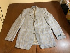 NEW NWT 2025 RALPH LAUREN Brown Plaid Sport Coat Suit Blazer 40L Wool