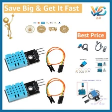 2pcs Digital Temperature Humidity Sensor Modules for Arduino Raspberry Pi